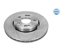Meyle Disque de frein 16-15 521 0016 essieu avant ventilé 2x pour Renault