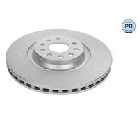 Meyle Disques de frein 2x 183 521 0008/PD – convient pour Audi, Seat, Skoda, VW