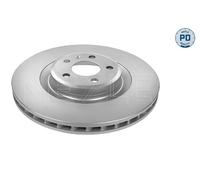 Meyle Disque de frein 183 521 1118/PD - Essieu avant ventilé - 2x pour Audi Q5 A5