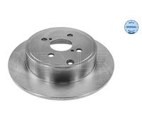 Meyle Disque de frein 30-15 523 0060, essieu arrière plein, 2x pour Toyota Corolla