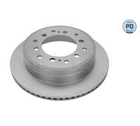 Meyle Disque de frein arrière ventilé 30-15 523 0109/PD 2x pour TOYOTA