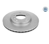 2 x MEYLE 315 521 0020/PD Disque de frein pour MINI