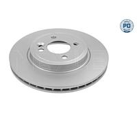 2 x MEYLE 315 521 0024/PD Disque de frein pour MINI