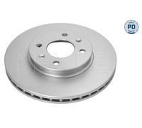 Meyle Disque de frein 37-15 521 0041/PD - Essieu avant ventilé - 2x pour HYUNDAI KIA