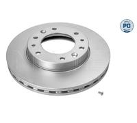 2 x MEYLE 37-15 521 0046/PD Disque de frein pour HYUNDAI