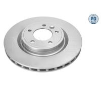 2x Disque de frein MEYLE 53-15 523 0020/PD convient pour LAND ROVER