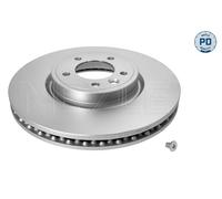 2 x MEYLE 53-83 521 0021/PD Disque de frein pour LAND ROVER