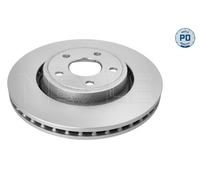 2 x MEYLE 57-83 521 0005/PD Disque de frein pour JEEP