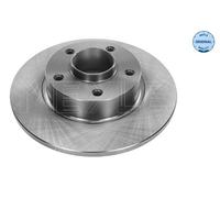 Meyle Disque de frein 615 523 0022 arrière 280 mm 2x pour Opel Renault Nissan avec roulement ABS