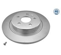2x Disque de frein MEYLE 615 523 0027/PD convient pour OPEL VAUXHALL