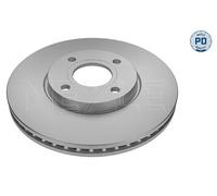 2 x MEYLE 715 521 0033/PD Disque de frein pour FORD