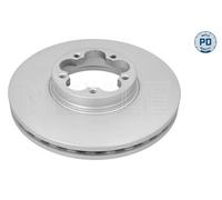 2 x MEYLE 715 521 0042/PD Disque de frein pour FORD