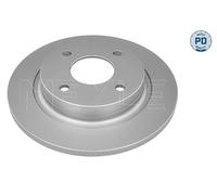 2 x MEYLE 715 523 0033/PD Disque de frein pour FORD