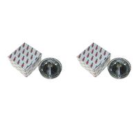 2 x Moyeu de roue AUTOMEGA pour AUDI, VW A3 8L, BORA, BORA 1, BORA Variant