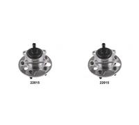 2 x Moyeu de roue JAPANPARTS pour TOYOTA AURIS, COROLLA E15