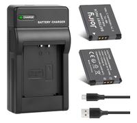 2 x NB-11L Battery and Charger Compatible with Canon PowerShot A2300 A2400 A2500 A2600 A3400 A3500 A4000, ELPH 110 115 130 320 340 HS, IXUS 265 132D 140 155 cm 50 145