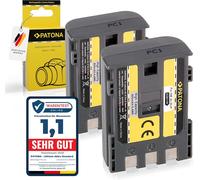 2 x NB-2L Battery 600 mAh Compatible with Canon EOS 350D 400D PowerShot G7 G9 S40 S50 S60 S70 S80 ZR950 ZR960 HG10 HV40 MD265 MV930 MV950 MV940 MV966 0 Rebel XT XTI Power Shot NB2L NB 2L NB-2LH