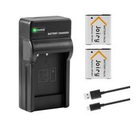 2 X NP-BN1 Batterie de Rechange et Charger Compatible avec Sony Cyber-Shot DSC-QX10 DSC-QX30 DSC-QX100 DSC-TF1 DSC-TX10 DSC-TX20 DSC-TX30 DSC-W530 DSC-W570 DSC-W650 DSC-W800 DSC-W830 Digital Cameras