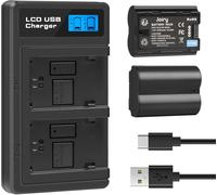 2 x NP-W235 2250mAh Replacement Battery and Dual Charger Compatible with Fujifilm X-T5,X-T4,GFX 100S,X-H2S,for Fujifilm GFX 50S II,VG-XT4