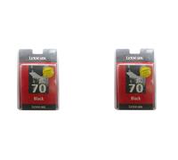 2 X Original Lexmark Cartouches 70 pour 3200 5700 7000 7200 Z31