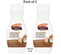 2 X Palmers Formule D'Huile de Noix Coco Hydrate Corps Lotion 250ml (Paquet 2)