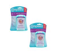 2 x patchs de guérison discrète des boutons de fièvre Compeed jusqu'à 12h -...