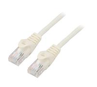 2 x PCU5-10CC-0150-W Patch cord U/UTP 5e Line CCA PVC blanc 15 m 26 AWG veine...