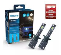 2 X PHILIPS H1 LED ULTINON PRO6000 BOOST 11258U60BX2 AMPOULE AUTOMOBILE