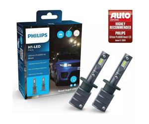 2 X PHILIPS H1 LED ULTINON PRO6000 BOOST 11258U60BX2 AMPOULE AUTOMOBILE
