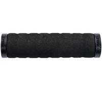 2 x poignées CONTEC Trail Foam 129 mm mousse serrage guidon VTT vélo noir