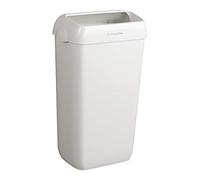 2 x Poubelle Aquarius 6993 - Plastique, Blanc