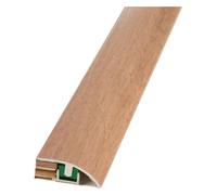 2 X PROFIL COURBE AVEC BASE POUR STRATIFIe ET PARQUET UNI recouvert de chêne fonce