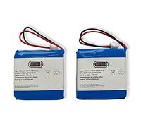 2 x Pyronix Deltabell DELTABB-WE Sirène Cloche Batterie - Batt-ES1 Paire