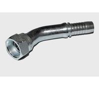 2 x raccord de tuyau hydraulique Raccord hydraulique DKR 45° DN 20mm 3/4" BSP Raccord