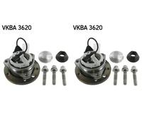 2 x Radlager SKF pour CADILLAC, FIAT, OPEL, SAAB 44077 II, 45172, 9-3X
