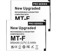 2 x Rechargeable Battery for AVM Fritz!Fon MT-F C5 C4 M2,850 mAh,Compatible with AVM Fritz!Fon 312BAT006/312BAT016