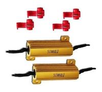 2 x Resistance 50W 6 OHM pour Clignotant LED 12V Voiture Moto