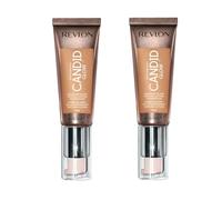 2 x Revlon Photoready Candid Moisture Glow Foundation - 340 True Beige 22ml