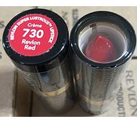 2 x Revlon Super Lustrous Crème Lipstick 4.2g - 730 Revlon Red