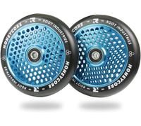 2 X Root Industries Honeycore Trottinette À Tricks Roue 120Mm Ciel Bleu/PU Noir