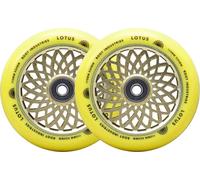 2 X Root Industries Roues De Roller Stunt Lotus 110mm Or