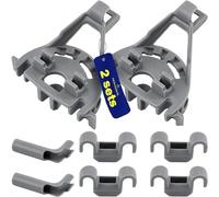 2 x Roulements de Fixation 00428344 pour Panier Lave Vaisselle pour Bosch | pour Gorenje pour Siemens pour Balay pour Constructa pour Küppersbusch pour Neff - Garantie de 10 Ans - MONTERAL