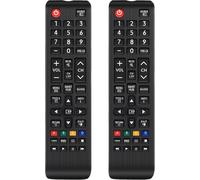 2 X Samsung Bn59-01199F Replacement Remote Control For Samsung Smart Tv, Universal Samsung Remote Control For Samsung Lcd Led 3D Hdtv Smart Tv