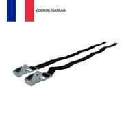2 X Sangles d'Arrimage pour Porte Bagage Moto Vélo Scooter 400 mm x 16 mm
