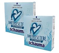 2 X Schauma Fixe Shampooing Meeresliebe Réparation Édition Limitée