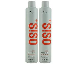 2 x Schwarzkopf Osis Session Extreme Hold Hair Spray 500 ml