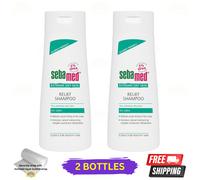 2 X SebaMed Soulagement Shampooing Extrême Sec Peau 200ml Très Chevelu 5% Urea