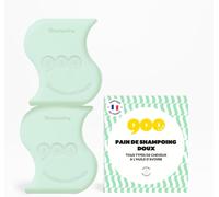- 2 X Shampoing Solides Doux 90g - Formule Douce À L'huile D'avoine - Tous Types De Cheveux - Hydratation Optimale Et Cheveux Doux - Zéro Déchet - Note 100/100 Yuka[Z1652]