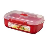 2 x Sistema 1.25 litre micro-onde rectangle