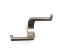 2 x So-Tech® Crochet de Vêtements Bill Modernes Crochets Portemanteau Patère Crochets de Mur Finition en Acier INOX